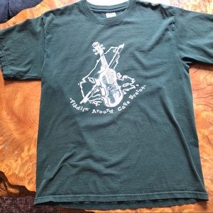 Vintage Cape Breton tee dark green